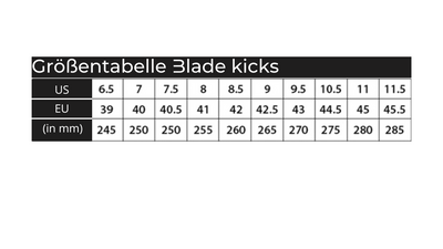 BLADE KICKS red +8CM increase