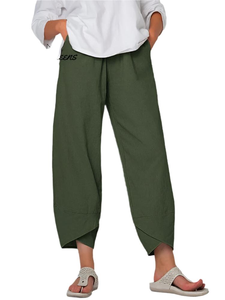 Rosalie- Women's Solid Color Loose Elegant Casual Simple Pants